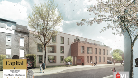 Neubau: 12 Wohnungen mit TG-Stellplätzen. Ihr neues Zuhause im beliebten Stadtteil OB-Alstaden